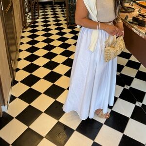 Meshki Linen Maxi Skirt